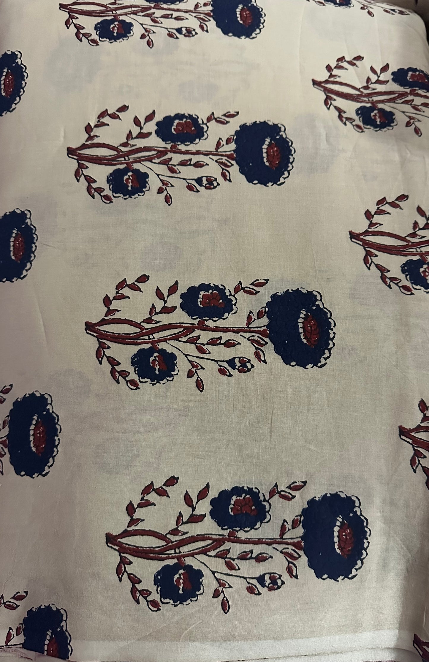 Airy Cotton Kurti for women blue