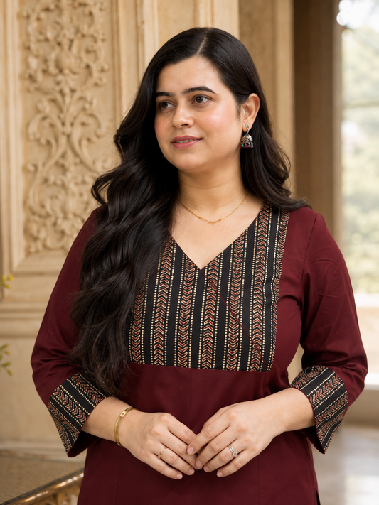 Mehar premium cotton kurti
