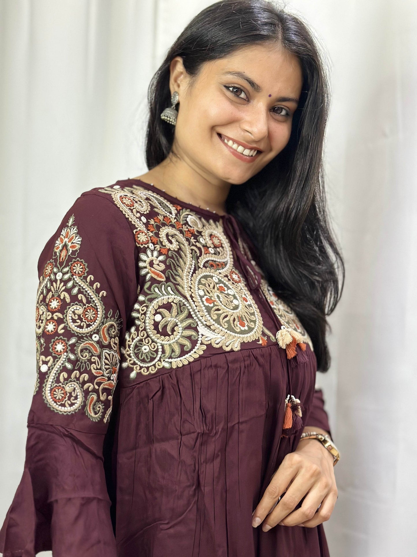 Premium Rayon Set For Women - Vijay Laxmi