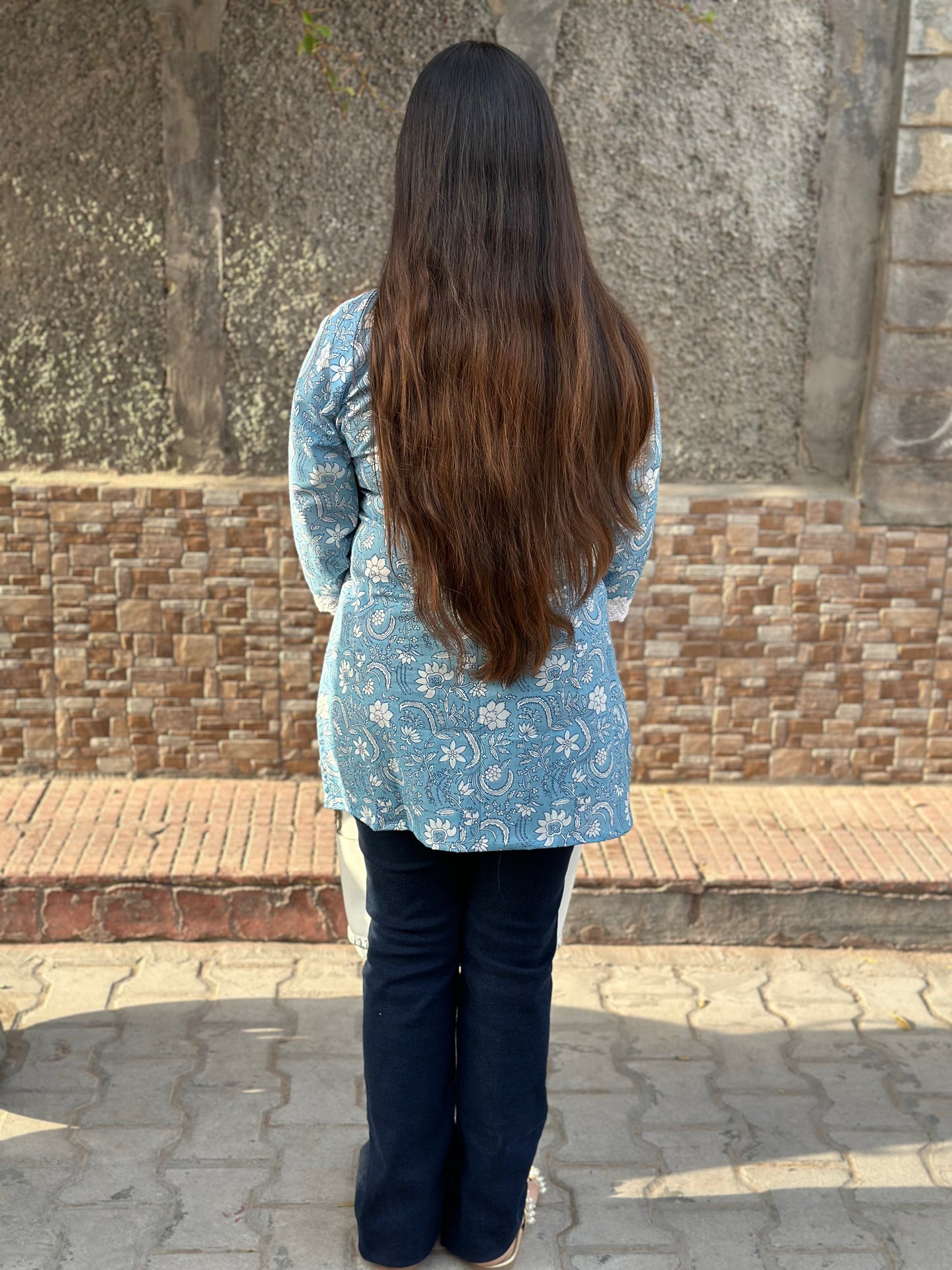 Short Cotton tunics for women - Vijay Laxmi