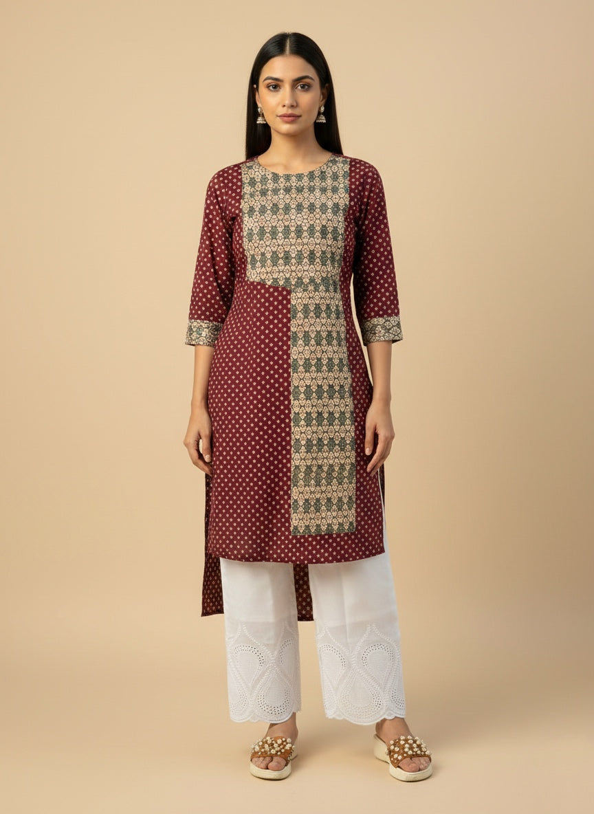 Cotton chikankari hakuba pants