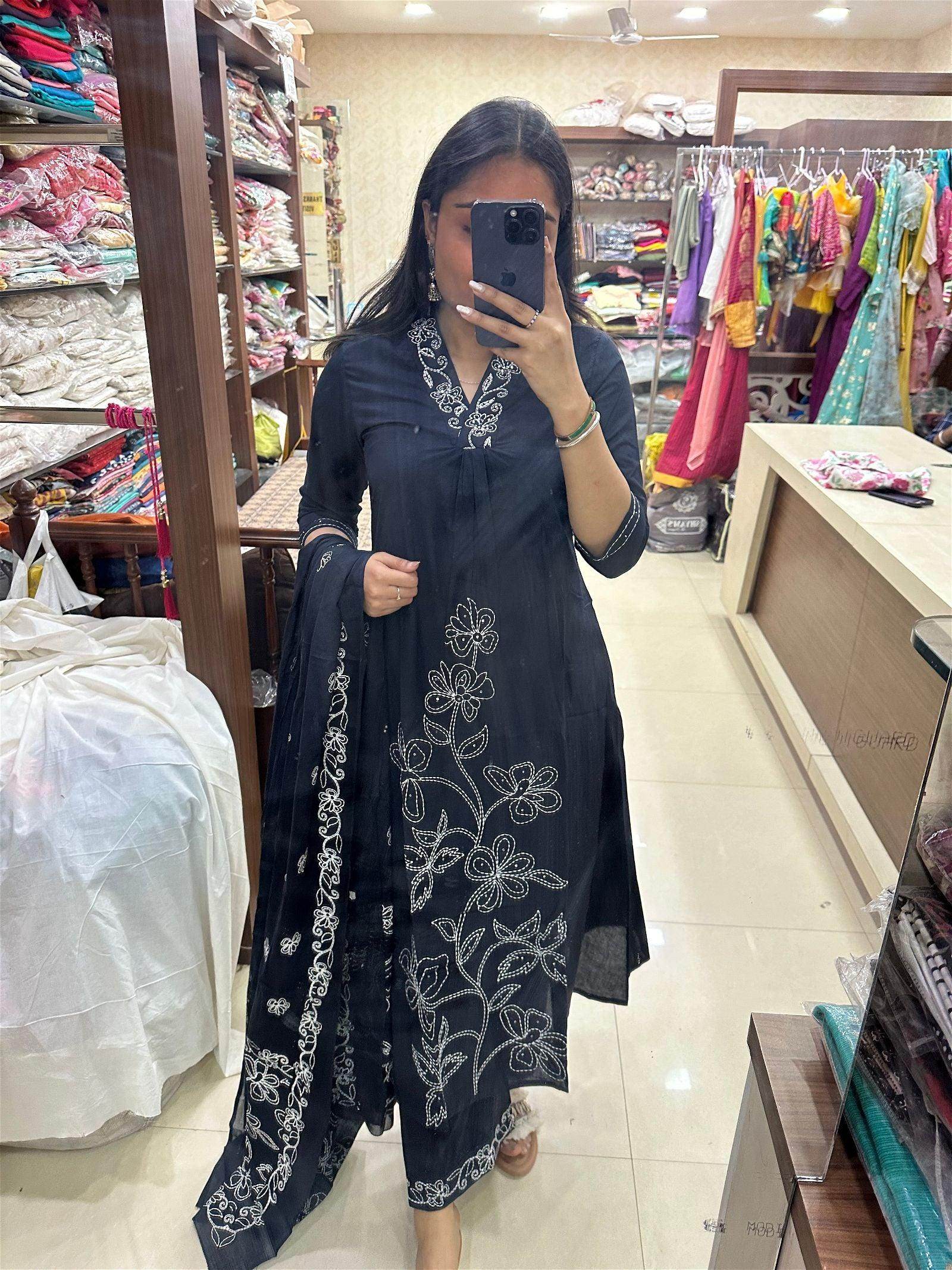Cotton Kurta Set BL - Vijay Laxmi