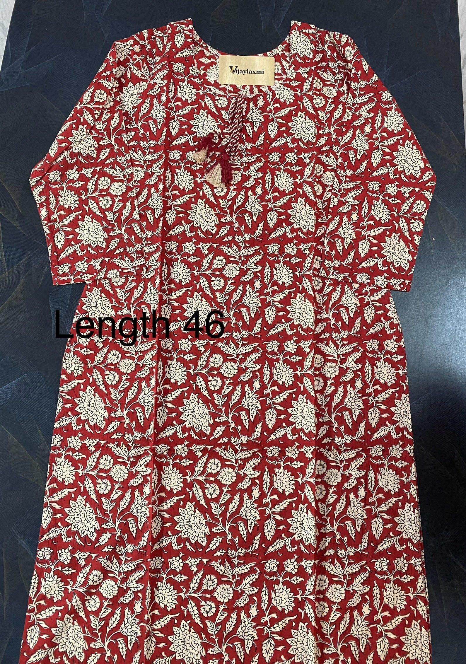 Cotton Kurti - Vijay Laxmi