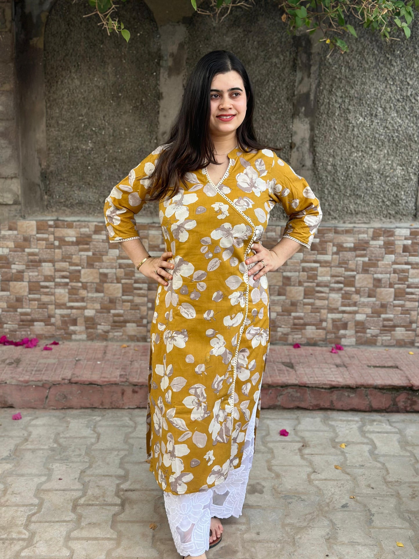 Airy Cotton Kurti for women floral