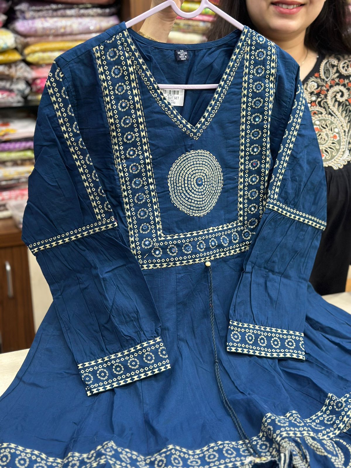 Premium Cotton kurta set for women with dupatta