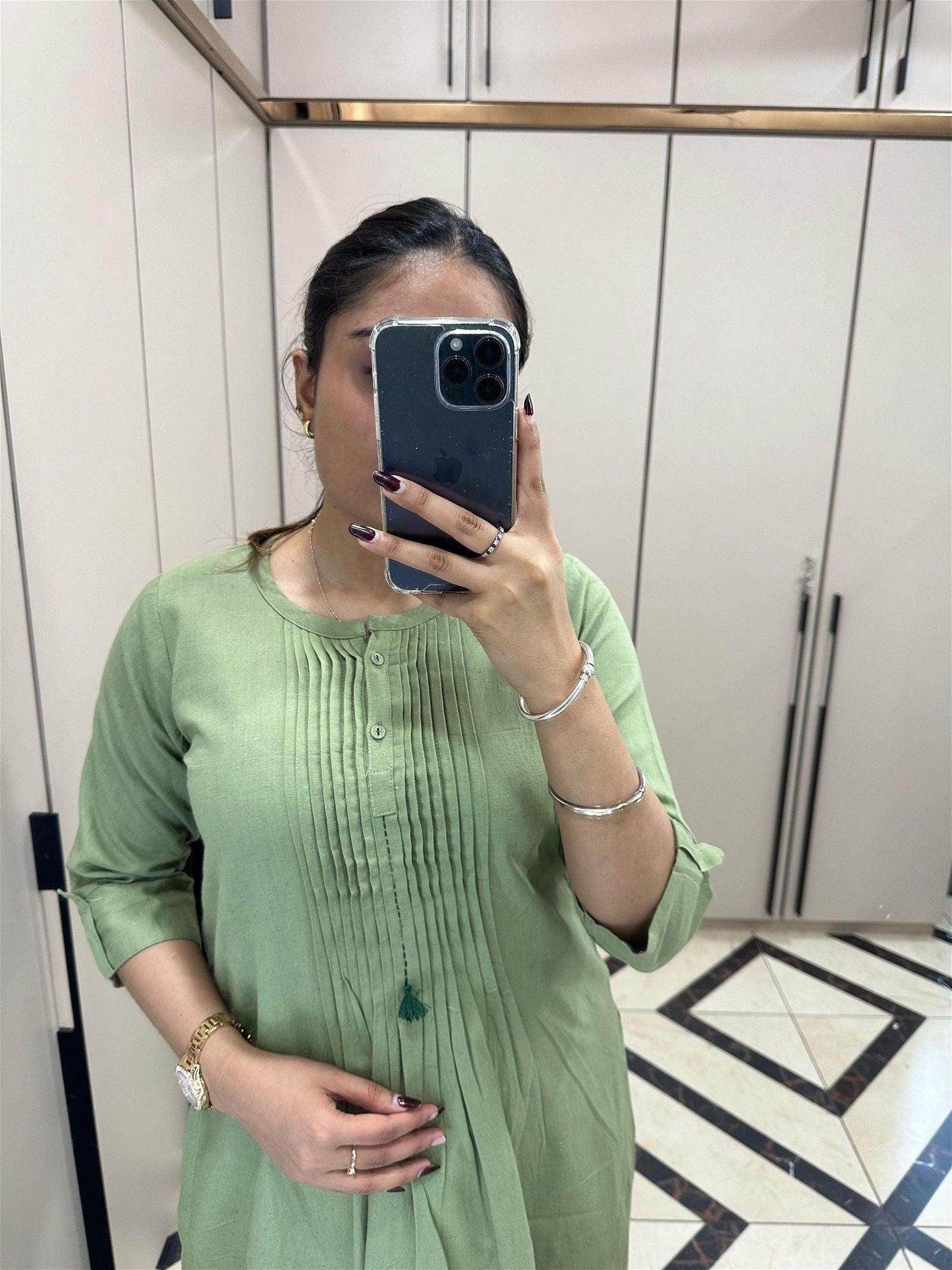 Premium Cotton Kurta Set - Vijay Laxmi