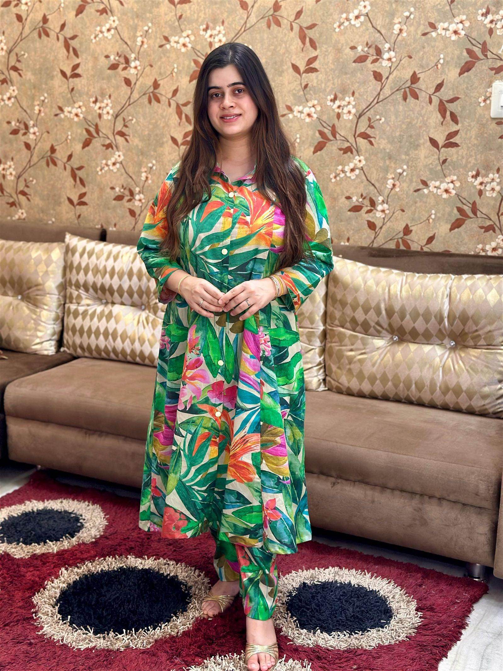 Premium Soft Cotton Kurta Set - Vijay Laxmi