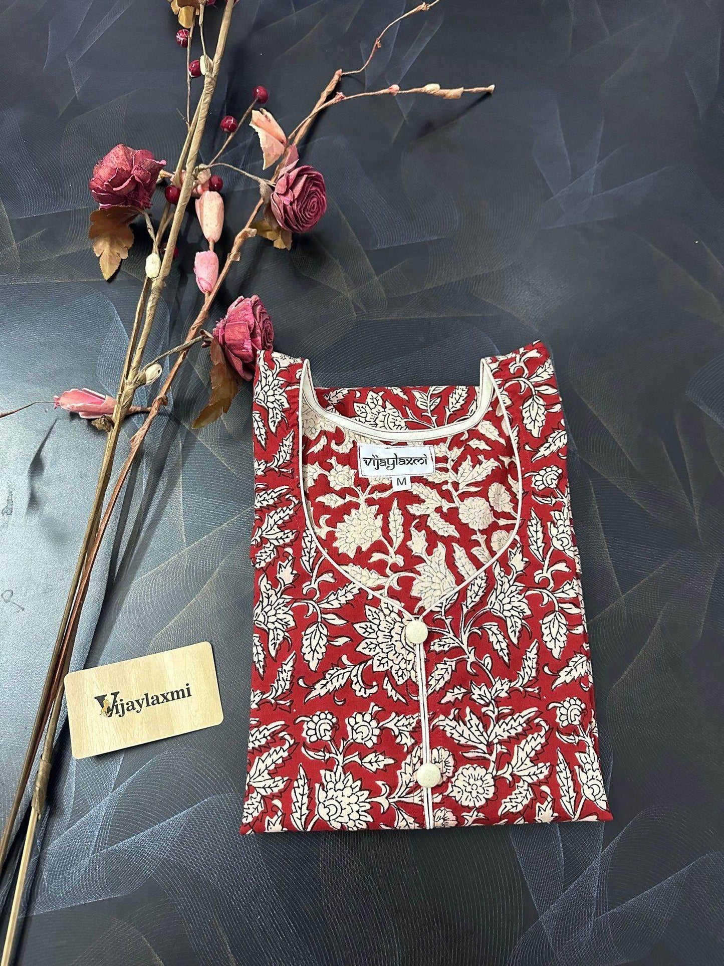 Short Cotton Kurti - Vijay Laxmi