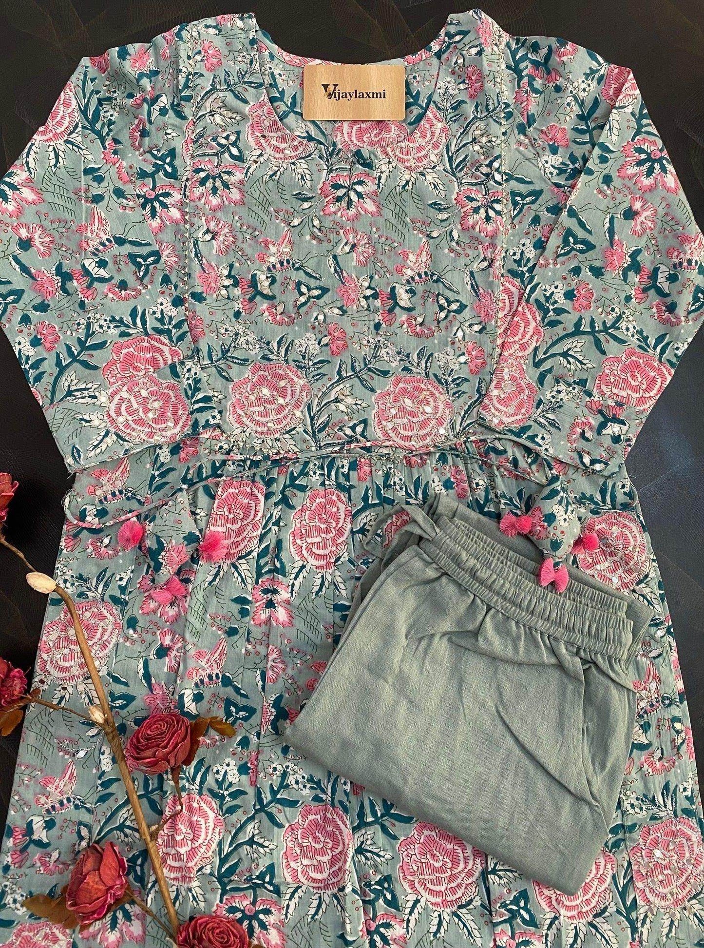 cotton suit set - Vijay Laxmi