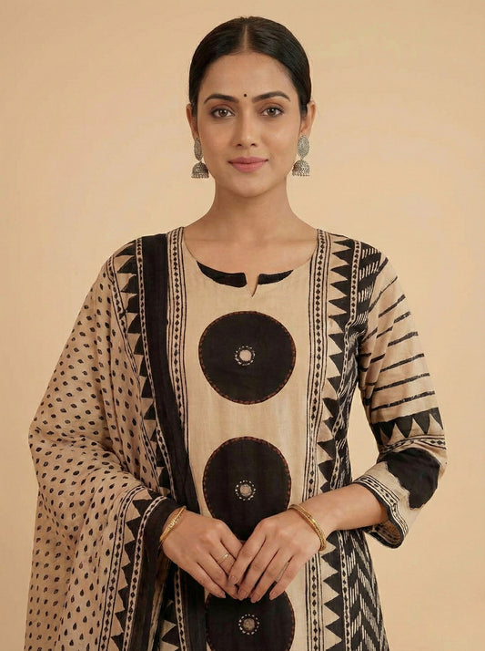 Kiara Cotton kurta Set with dupatta