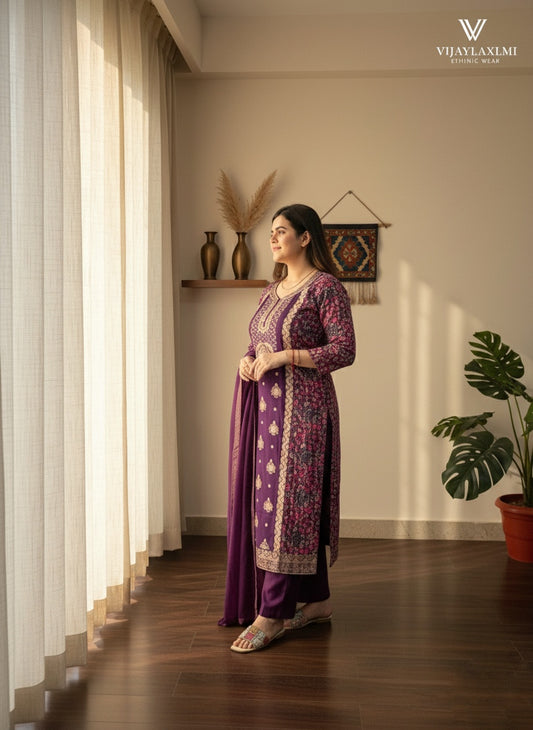 Banarasi Silk Suit For Women