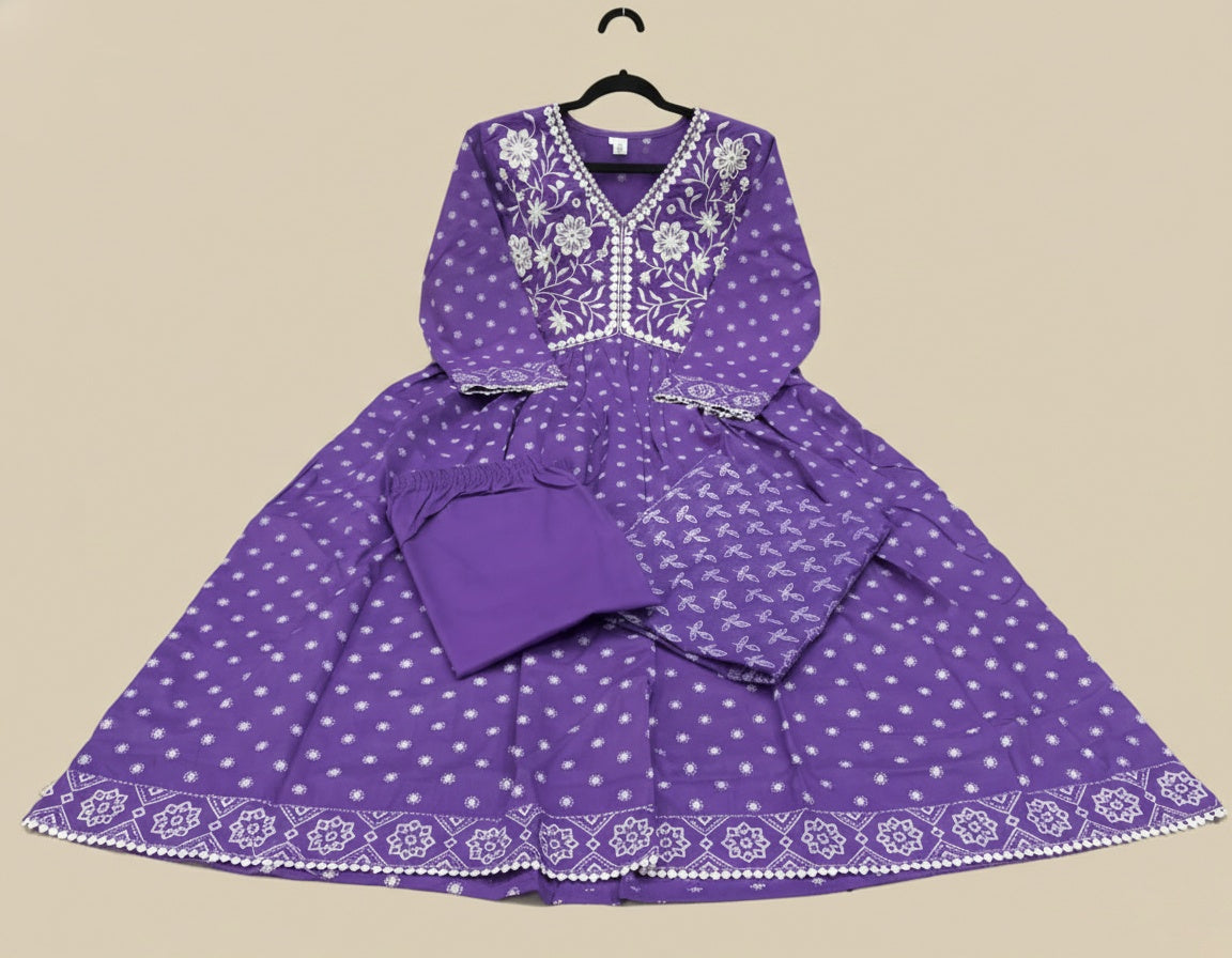 Kiara Cotton kurta Set with dupatta