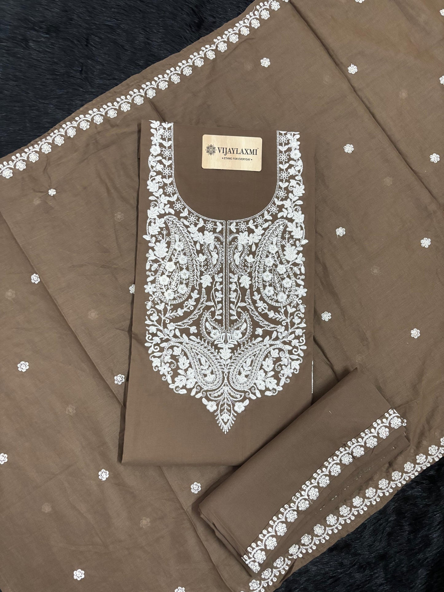 Cotton Suit Material with Cotton Dupatta