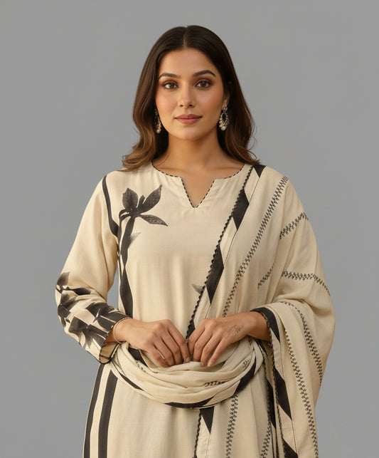 Kiara Cotton kurta Set with dupatta