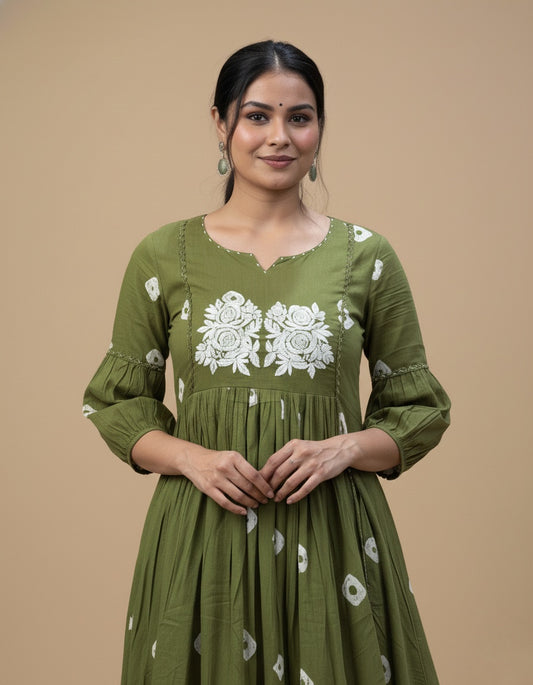 Premium Cotton Kurta Set For Women GRC