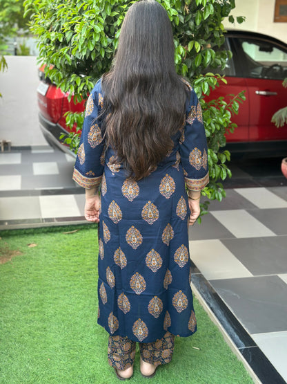 Gulzar kalamkari cotton cord set