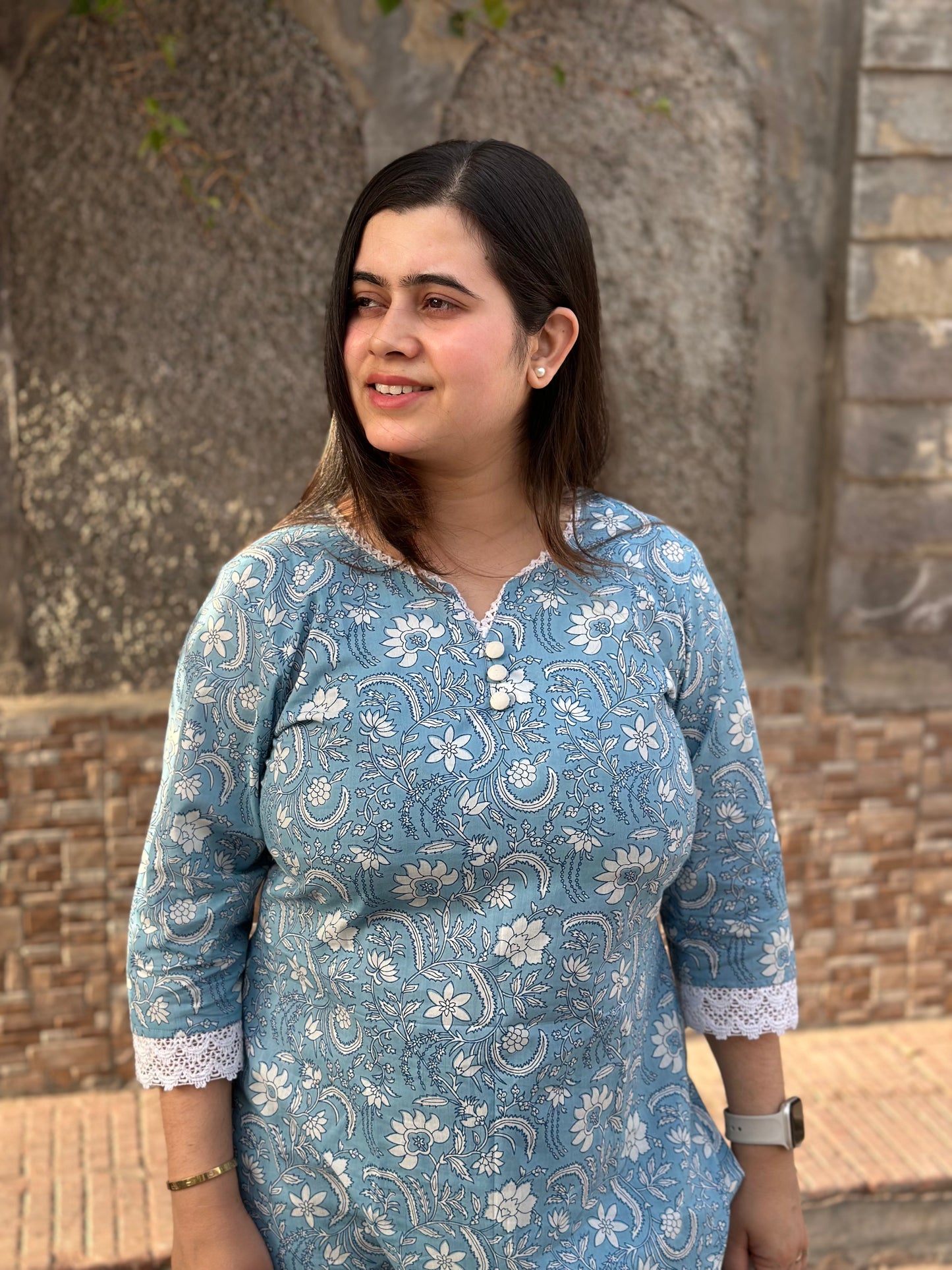 Short Cotton tunics for women - Vijay Laxmi