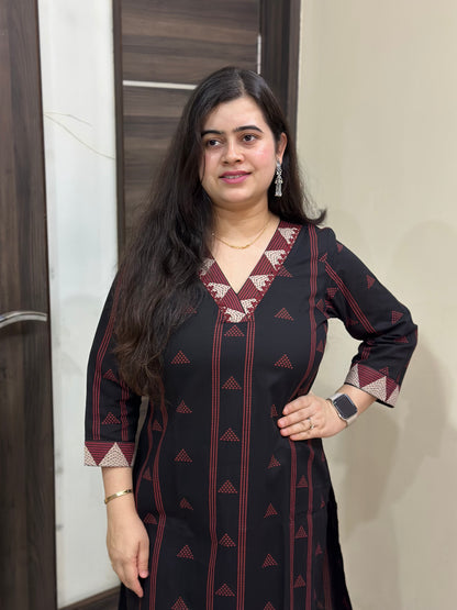 Gulmohar Cotton kurti for women