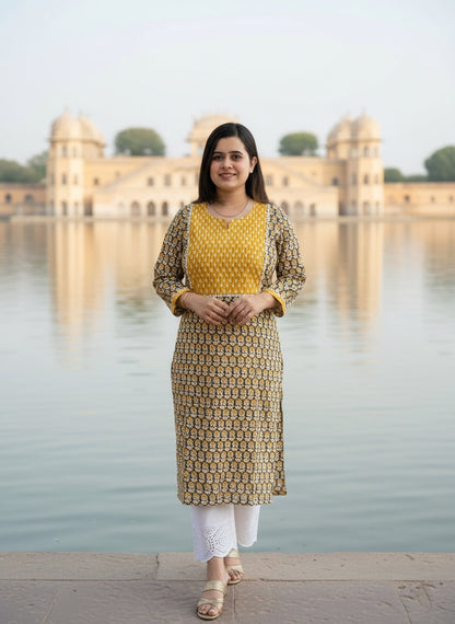 Airy Cotton Kurti for women