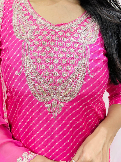 Modal Silk suit For Women - Vijay Laxmi