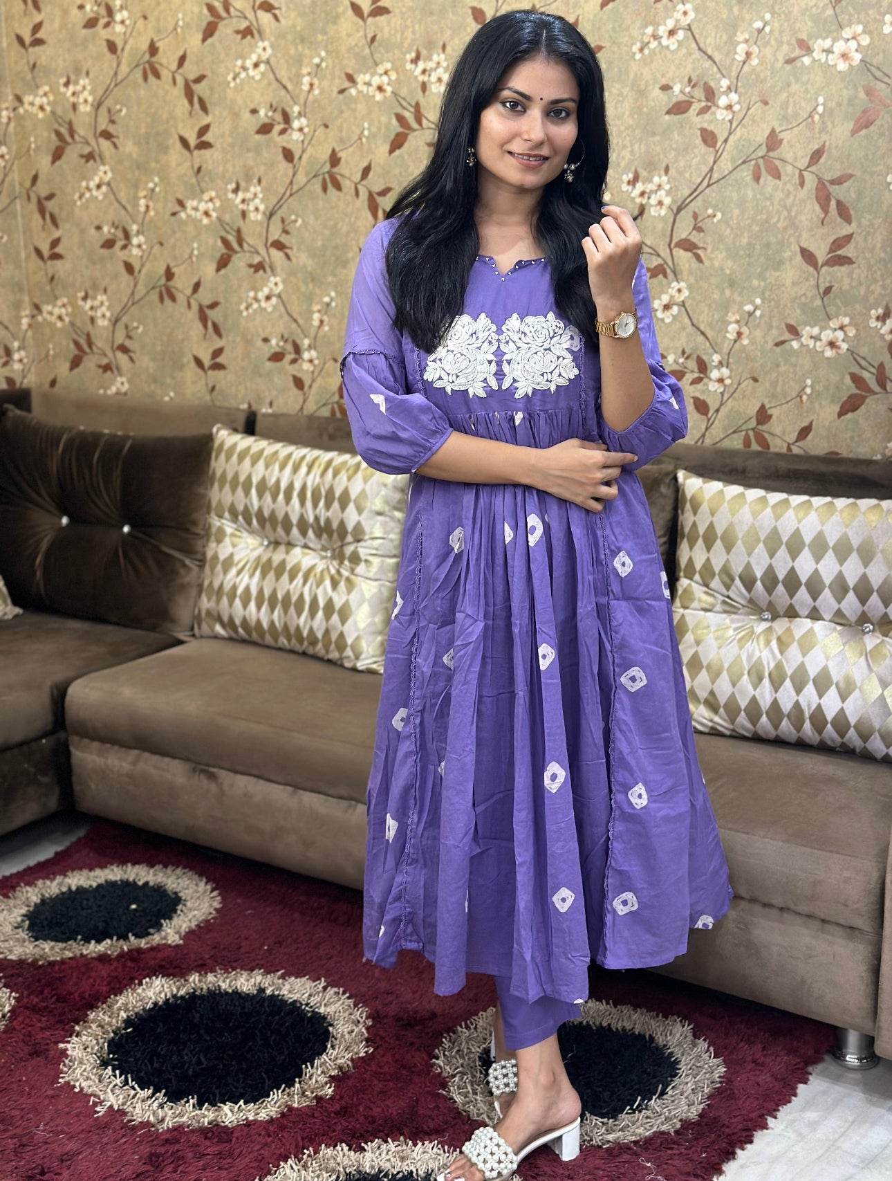 Premium Cotton Kurta Set For Women GRC - Vijay Laxmi