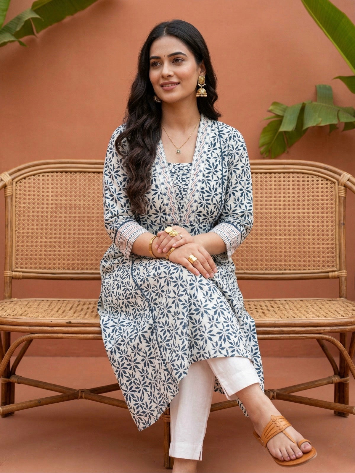 Aarohi Cotton Kurta Set - 2 piece