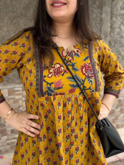Short Cotton tunics for women - Vijay Laxmi