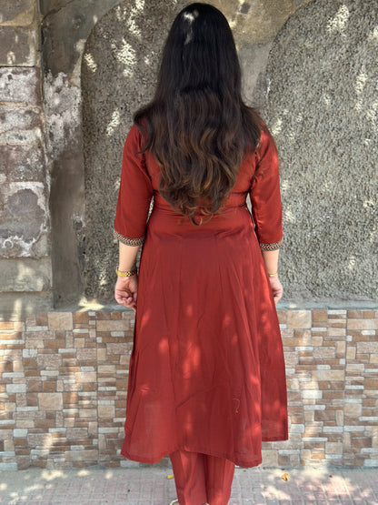 Comfortable Anarkali Cotton Kurti with lining