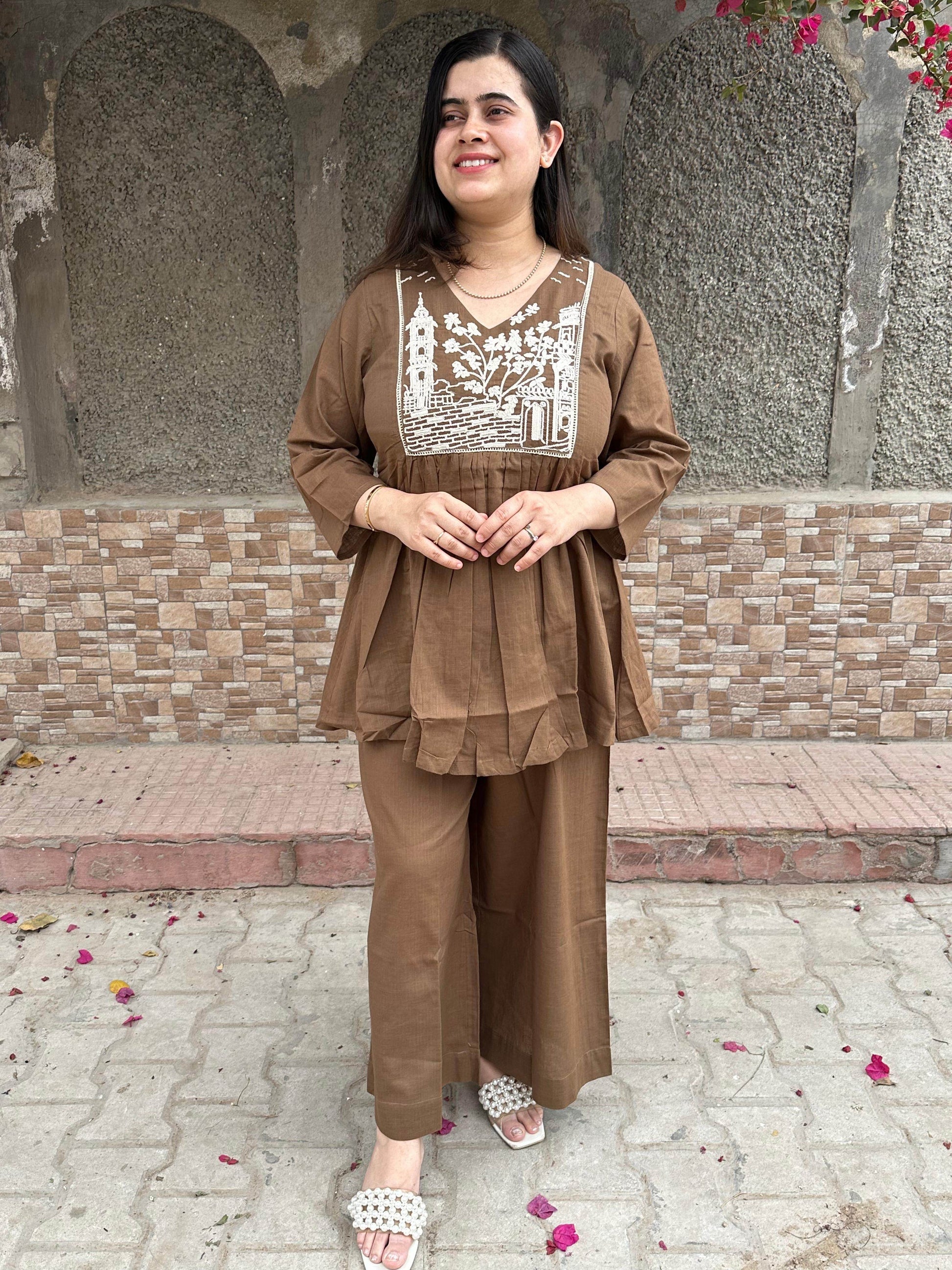 Premium Cotton Cord Sets For Women - Vijay Laxmi