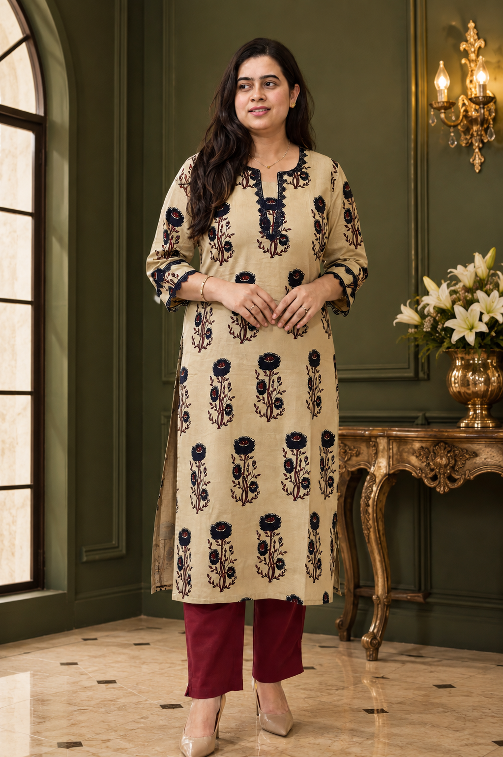 Mehar cotton kurti for women