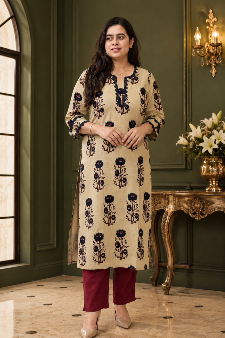 Mehar cotton kurti for women