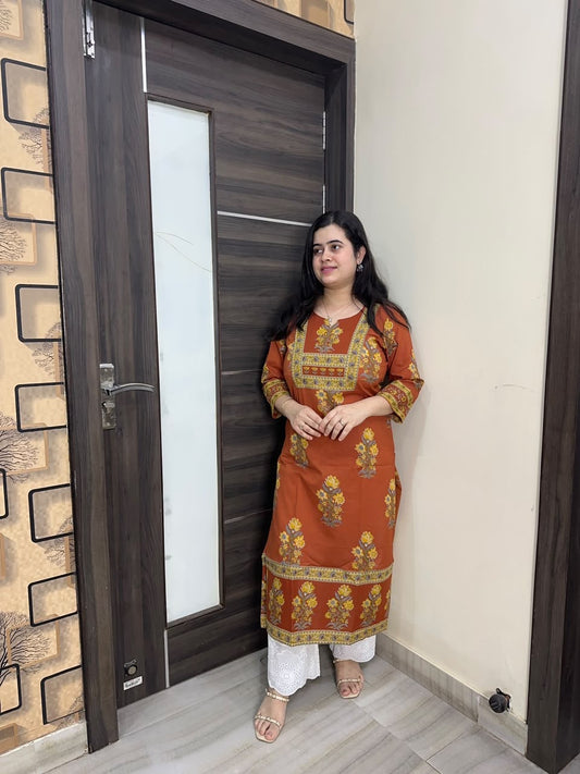 Navya pure cotton kurti for women