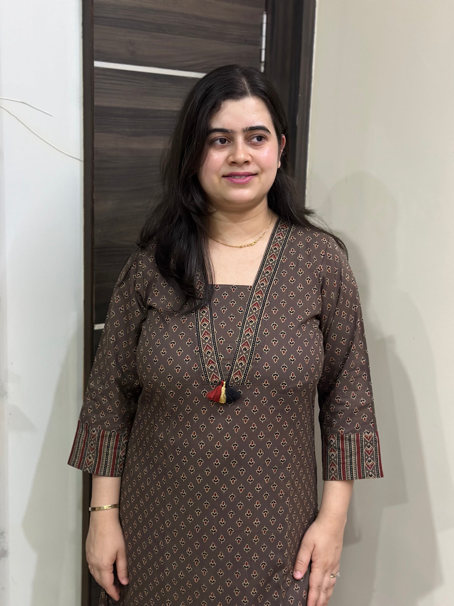 Ruhani Cotton kurta set for women dabu