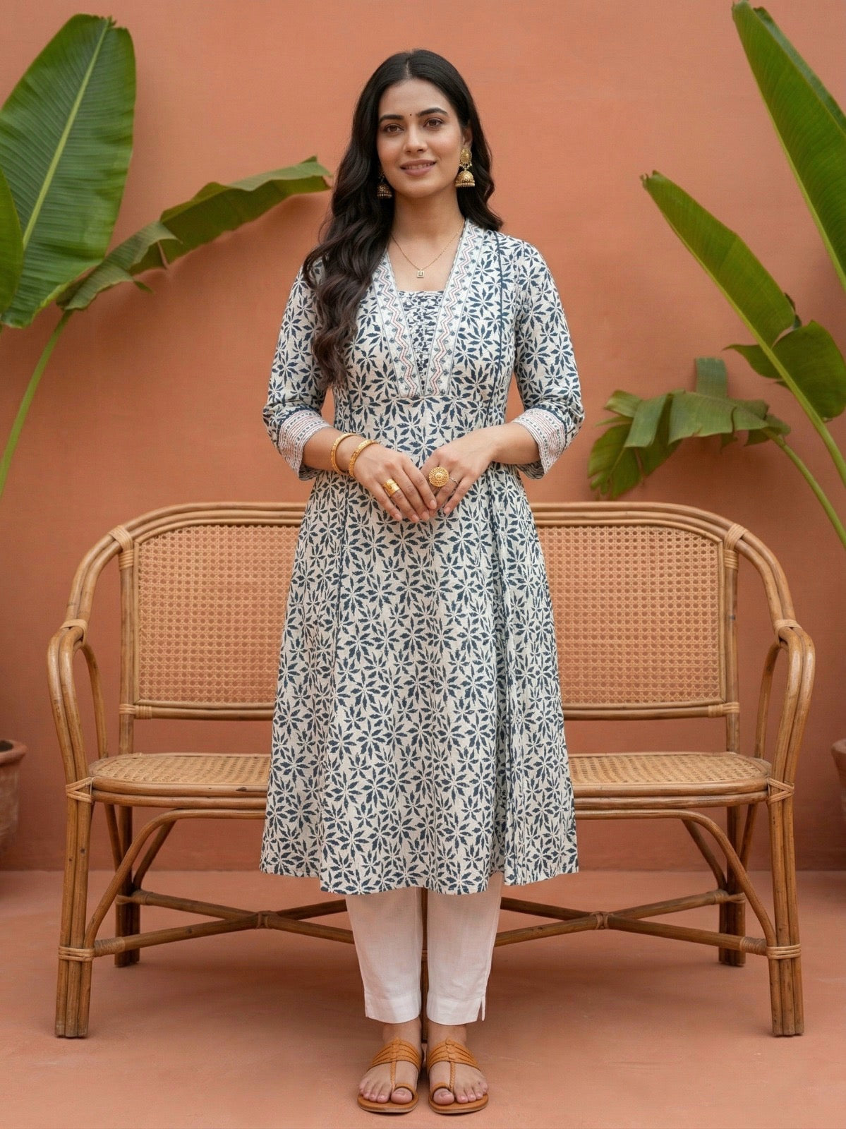 Aarohi Cotton Kurta Set - 2 piece