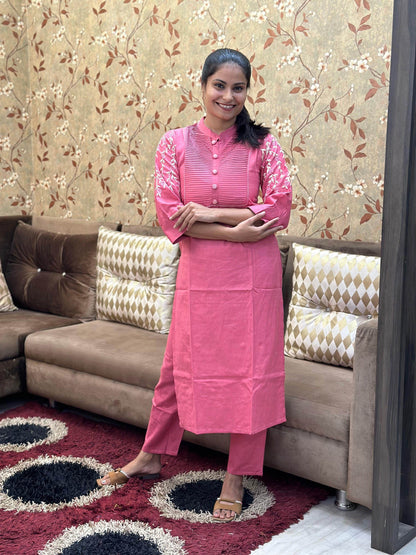 Premium Cotton Kurta Set For Women - Vijay Laxmi