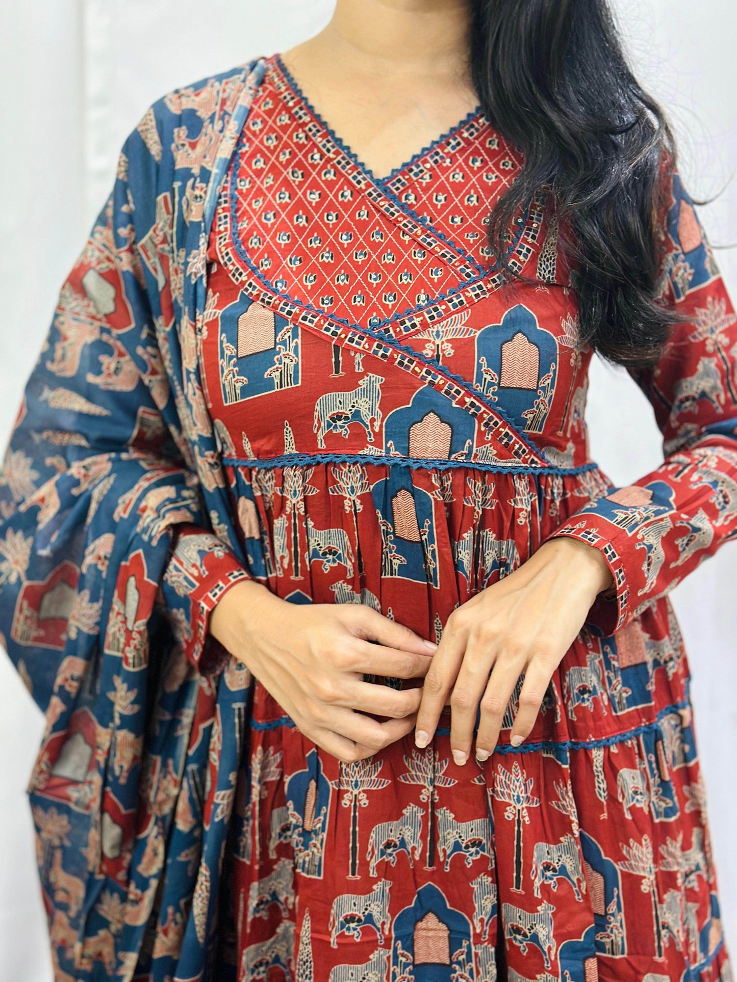 Cotton Suit Set - Vijay Laxmi