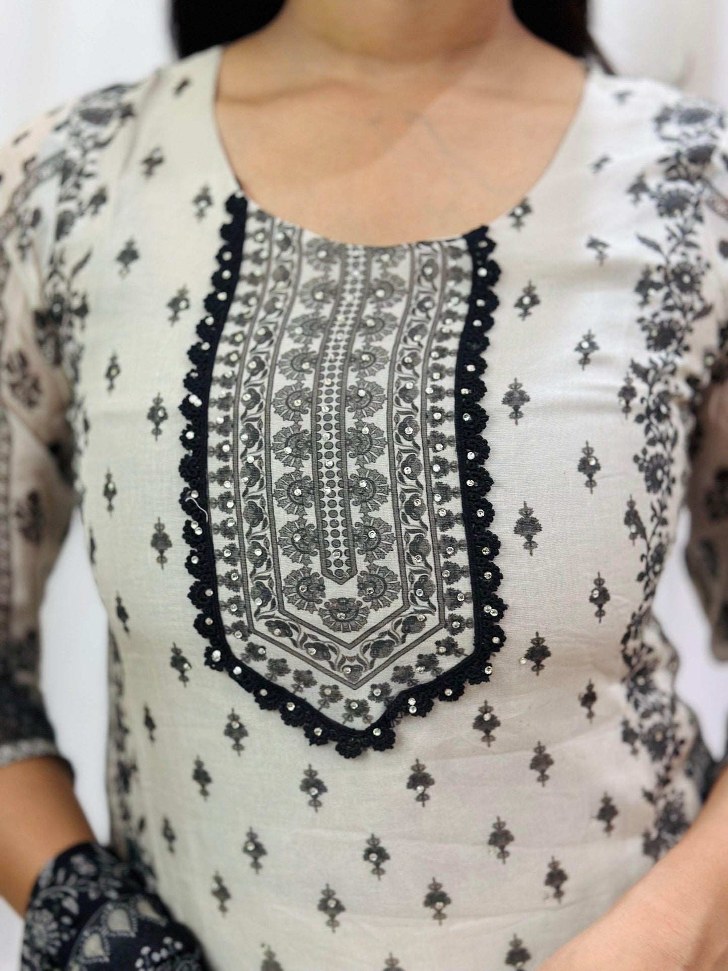 Modal Silk suit For Women - Vijay Laxmi