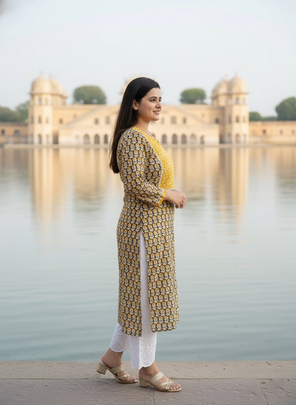 Airy Cotton Kurti for women