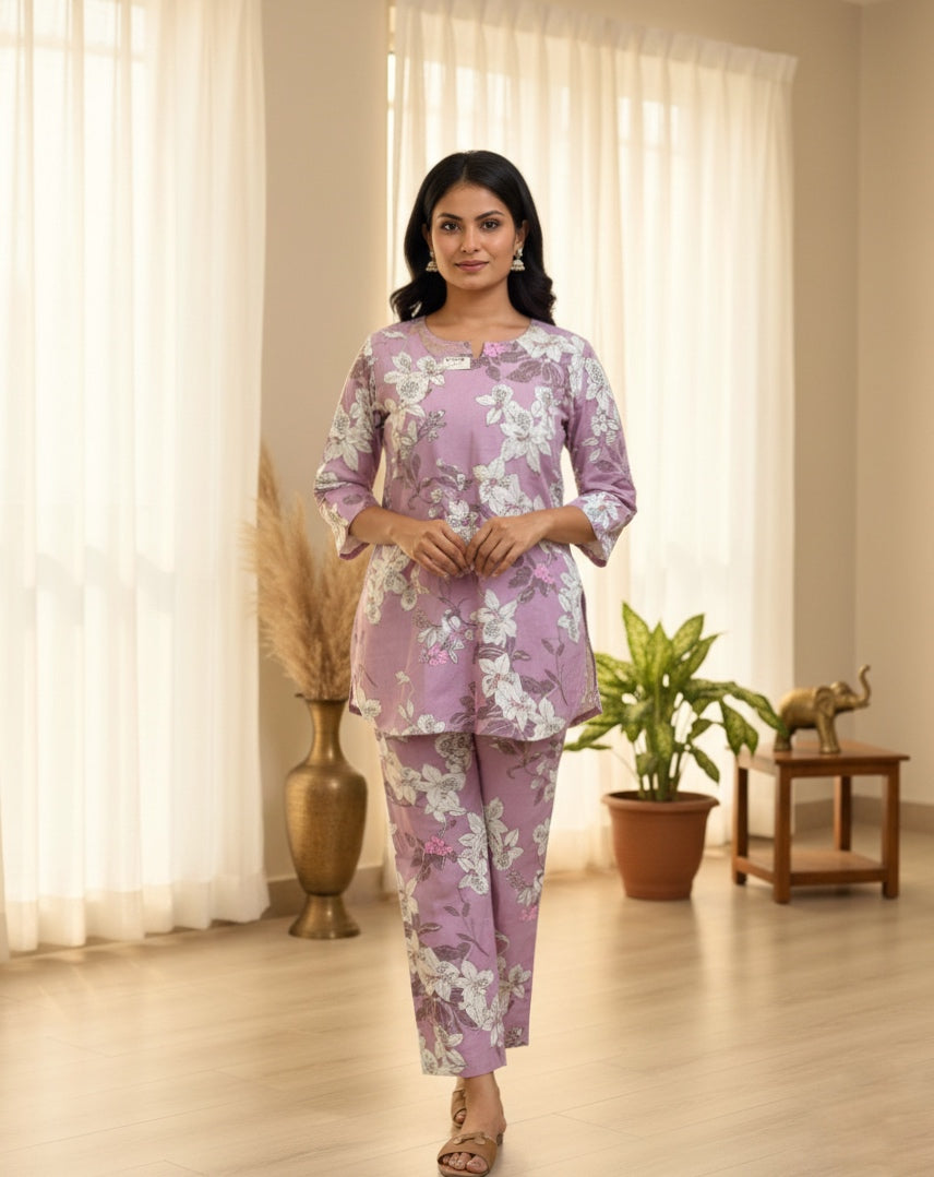 Premium Cotton Cord Sets For Women