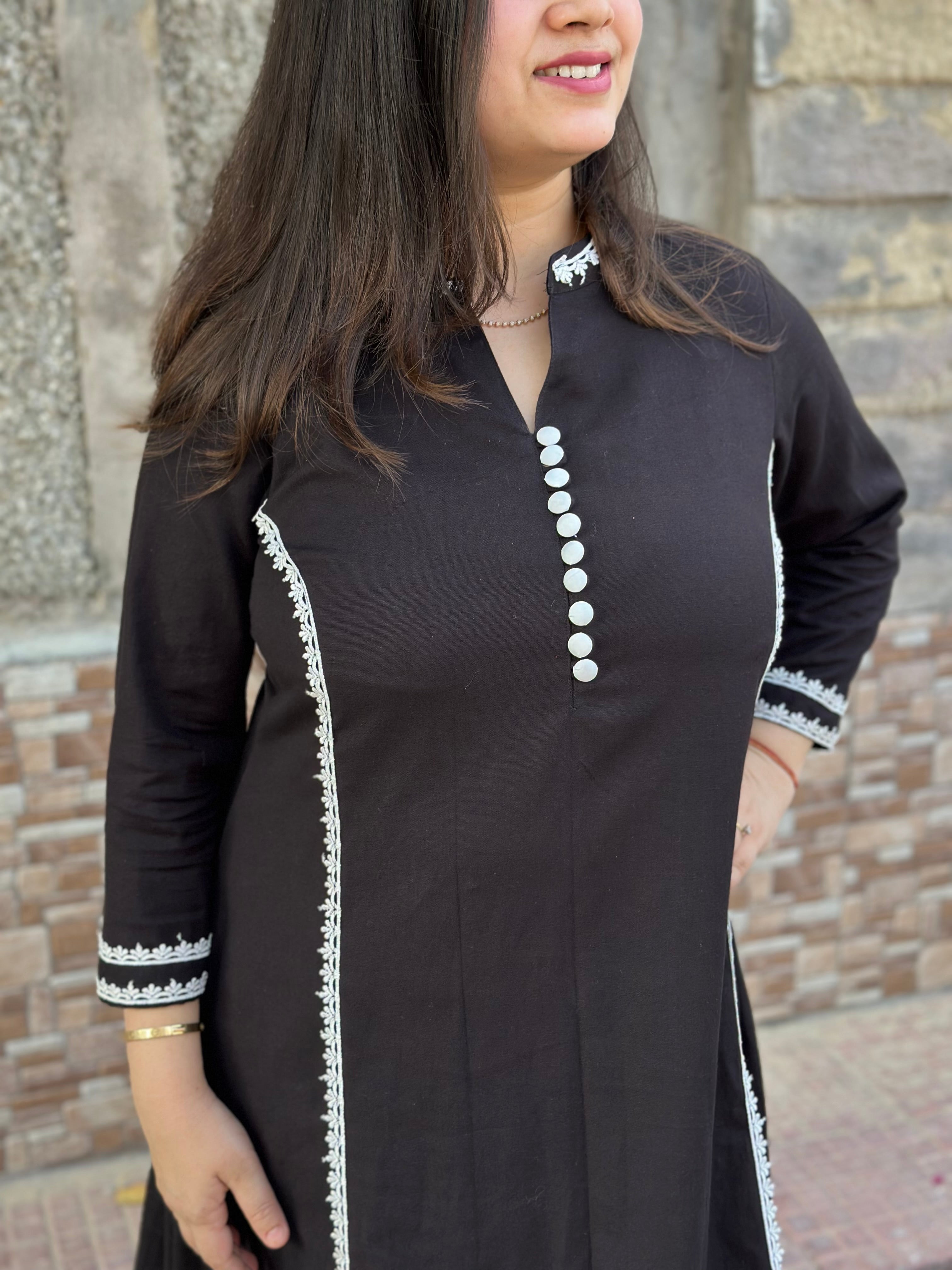 Premium Cotton kurta set with pants