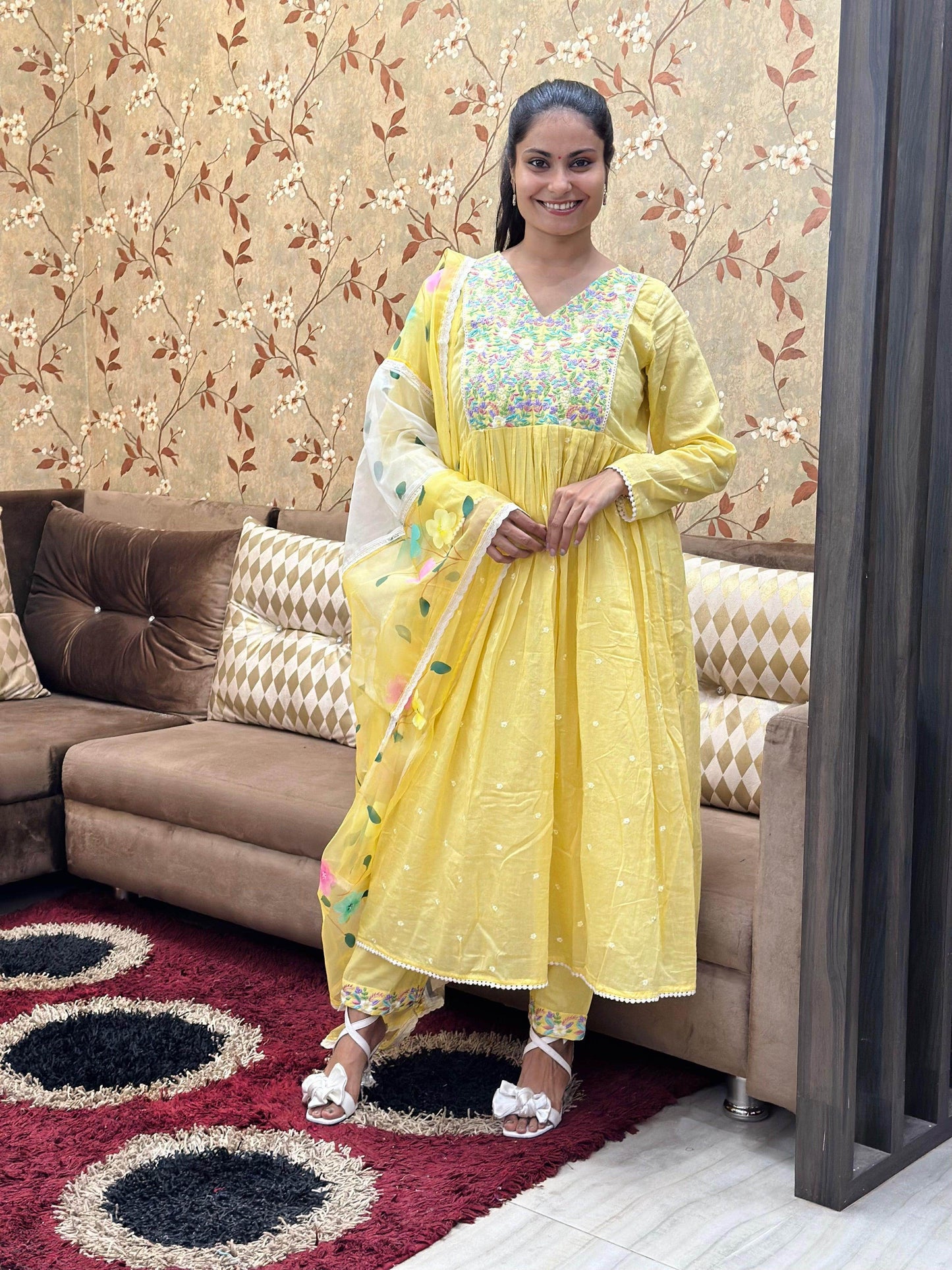 Premium Cotton Suit For Women - Vijay Laxmi