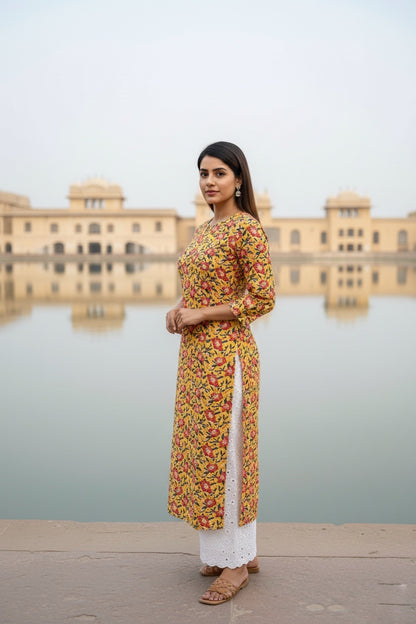 Jaipur Print Kurti JPR03