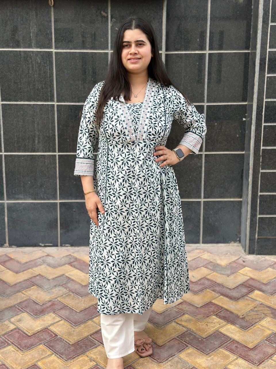 Aarohi Cotton Kurta Set - 2 piece