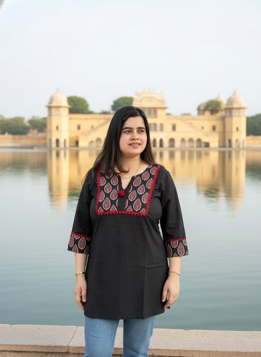 Short Cotton tunics for women