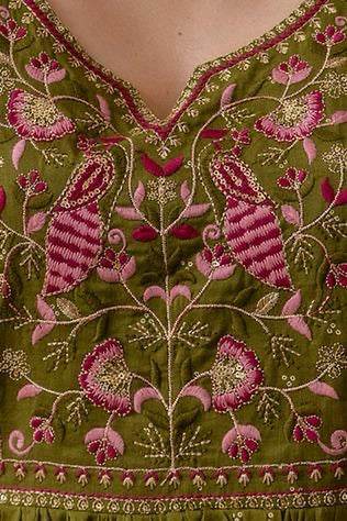 Premium Cotton Suit For Women Mul Peacock - Vijay Laxmi