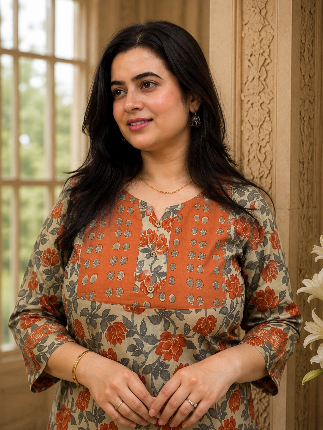 Gazal Cotton kurta set for women