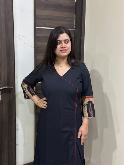 Mehar premium cotton Kurta & Pant Black
