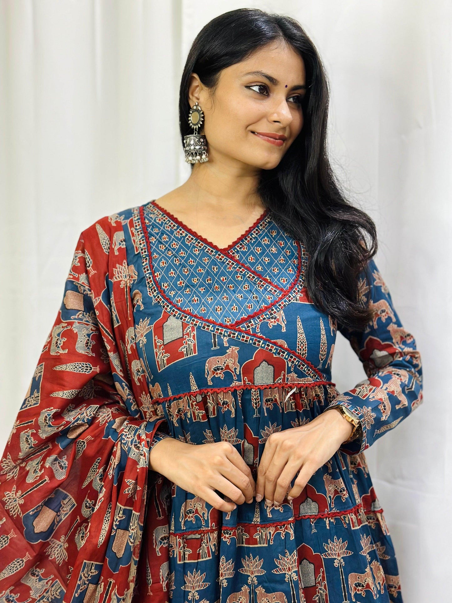 Cotton Suit Set - Vijay Laxmi