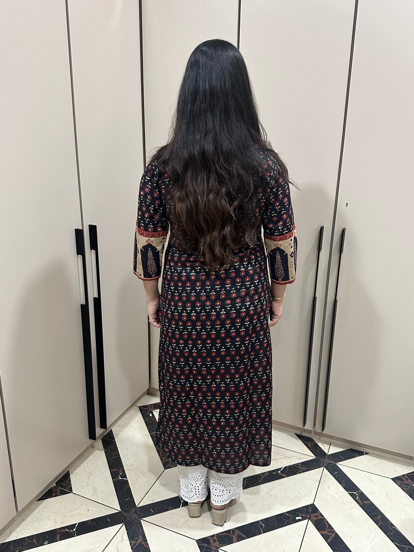 Airy Cotton kalamkari kurti for women