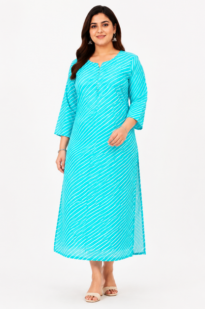 Gulzar Leheriya cotton kurti